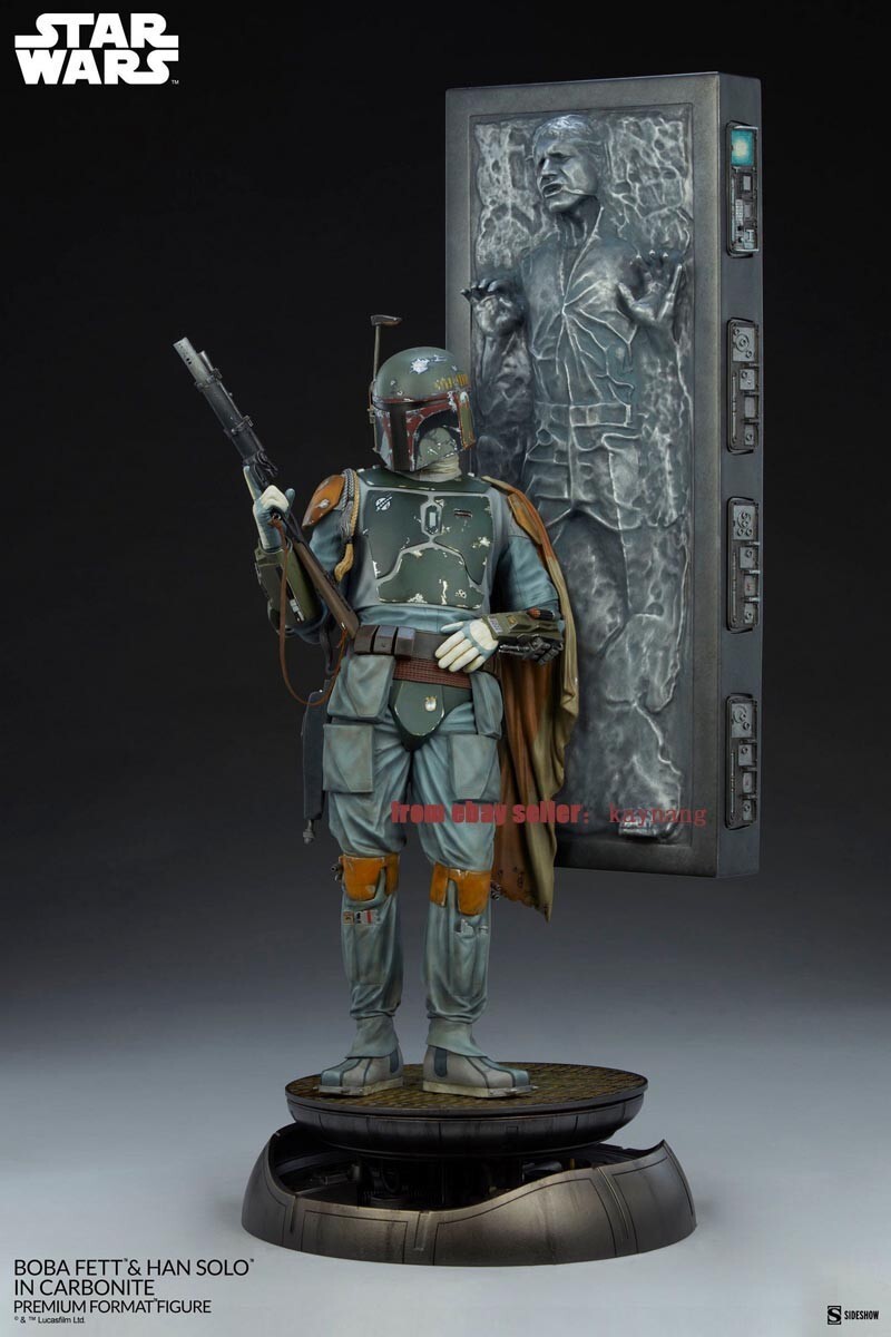 Sideshow Collectibles 400373 Star Wars 1/4 Boba Fett And Han