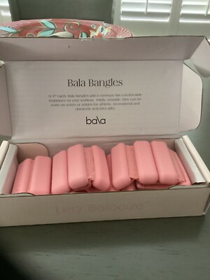  Genuine Bala Bangles Pink 2 X 1 Lb SOLD OUT EVERYWHERE  NEW In Box
