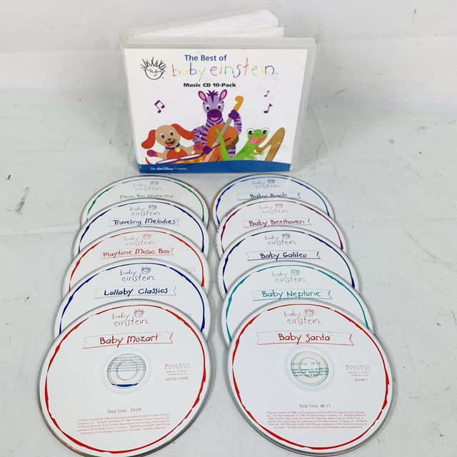 Complete 10 Disc Music CD Collection Boxed Set Disney The Best of Baby
