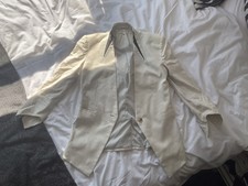 Helmut Lang Angled Collarless 'era' Blazer