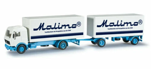 Modellini statici camion a rimorchio Herpa scala 1:87
