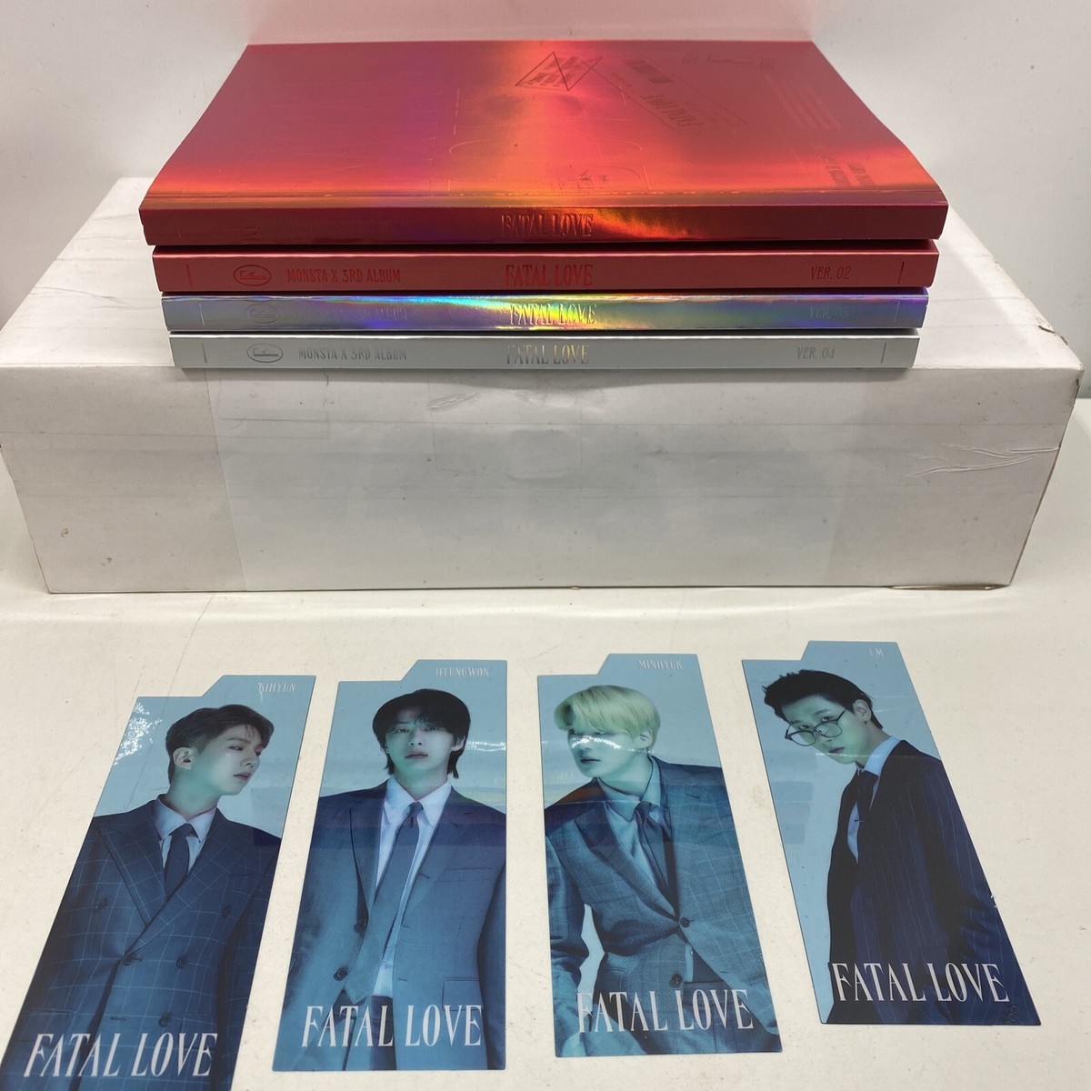 Monsta X Fatal Love Album Us Seller Ver 1-4 No PC Read Collectors