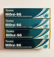 4 PC X Himalaya HiOra-SG 10gm Gel for mouth ulcers, tooth ache, denture pain F/S