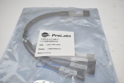 NEW ProLabs Arista CAB-Q-S-0.5M-C Compatible 0.5m QSFP+ to 4xSFP+ Breakout Cable