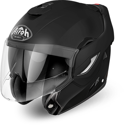 Helmet Airoh Rev 19 Matte Black Modular Full Jet Motorcycle Touring  Adventure | eBay