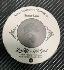 100% Natural Beard & Mustache Balm / Oil / Wax / Leave In Conditioner 2oz *FAST!