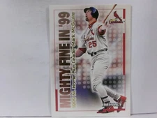 2000 Fleer Impact Mighty Fine in '99 Mark McGwire #32MF
