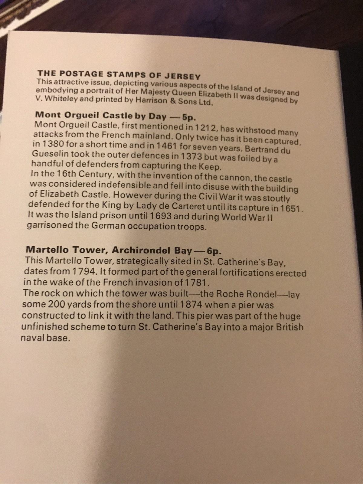 Jersey Pictorial Postage Stamp Pack eBay