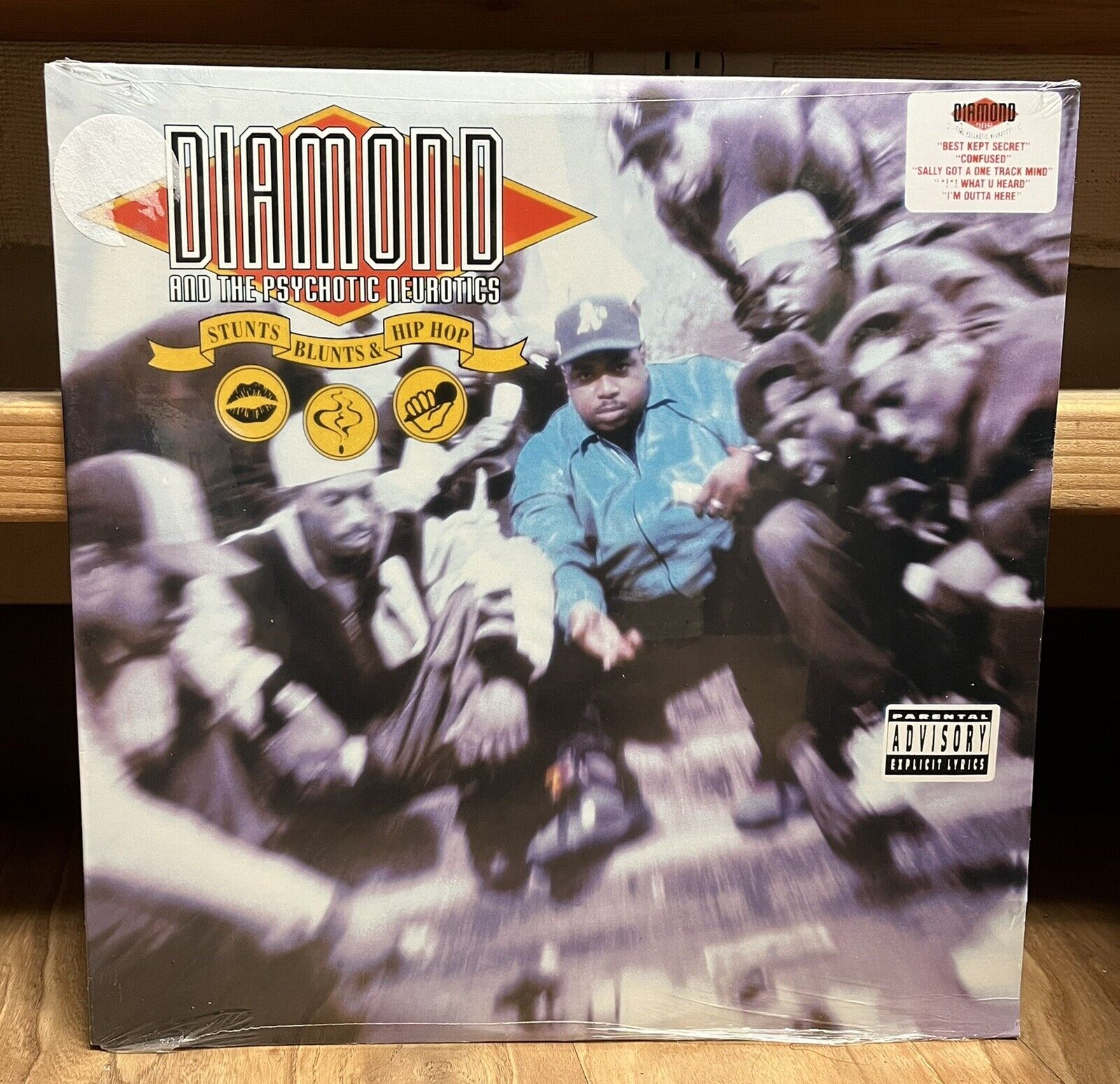 SEALED Diamond And The Psychotic Neurotics Stunts, Blunts, & Hip Hop 2xLP