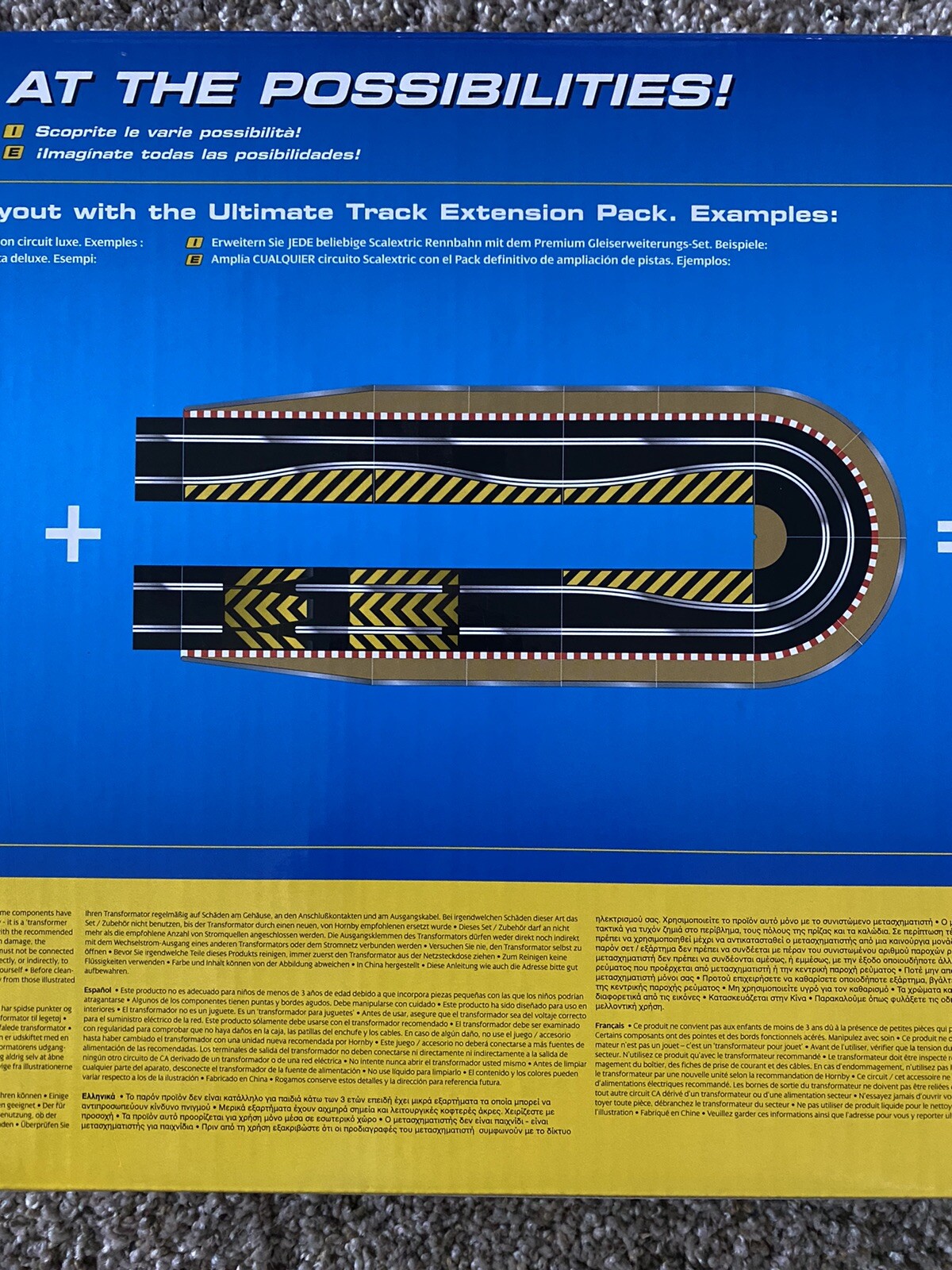 scalextric ultimate track extension pack