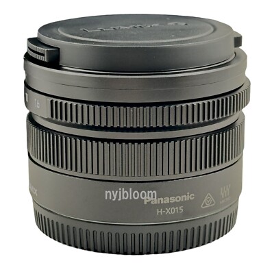 【美品】LEICA DG SUMMILUX 15mm F1.7 ASPH. Panasonic Leica DG Summilux 15mm f/1.7 ASPH. Lens H-X015K B&H