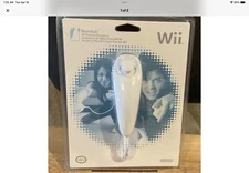 Authentic Nintendo Wii Nunchuk w/Cord Controller OEM NEW Sealed Package