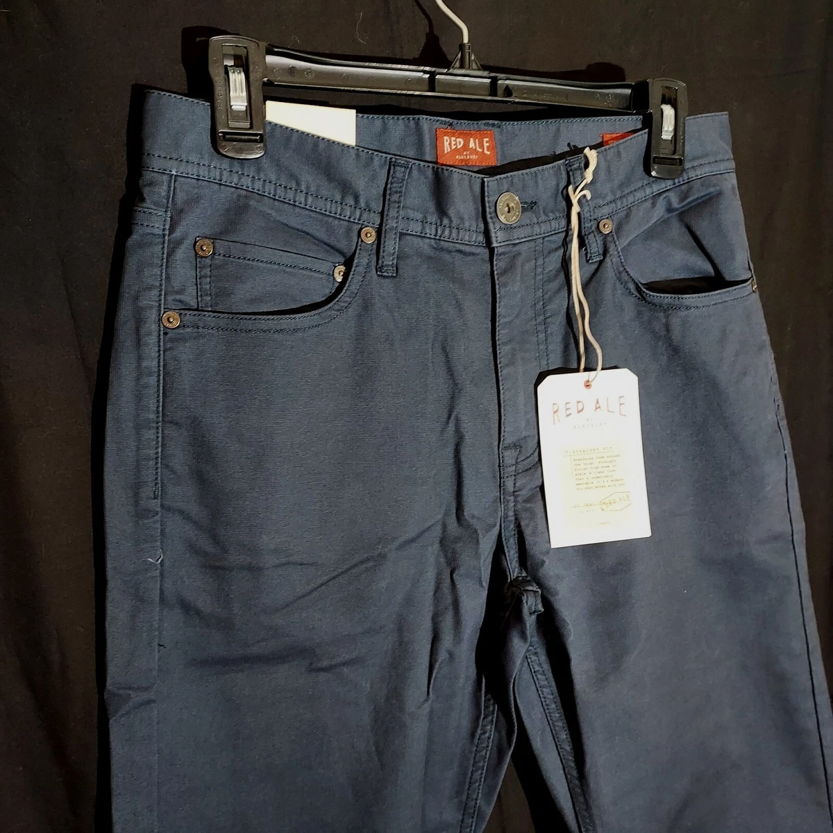 Red Ale by Alesbury Jeans New With Tags Size 30x28 Brand NEW NWT