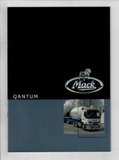 MACK QANTUM TRUCKS 16 PAGE BROCHURE 05/99
