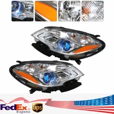 1 Pair For Buick Encore 2013 2014 2015 2016 Halogen Headlamp Headlights Assembly