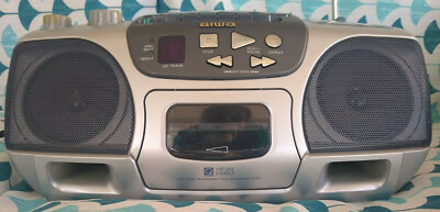 Vintage AIWA Boombox Stereo CSD-ES227 CD Cassette Tape AM/FM