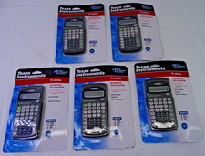 Texas Instruments TI-30Xa Scientific Calculator6 Black, Lot of 5, NEW 