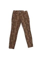 NEW! I.N.C International Concepts Leopard print skinny leg Mid rise pants 10