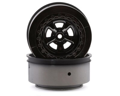Team Associated Drag Felgen 2.2 schwarz chrome hinten ASC71076 DR10M, 