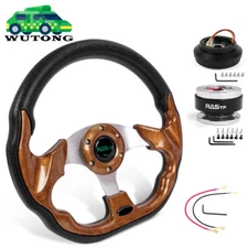 12.5" Steering Wheel Quick Release Short Hub Adapter 174H For Ford Mustang 84-04