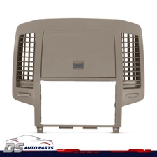 Center Dash Radio Surround Bezel Storage Cubby Vents Fit For 05-06 Nissan Altima