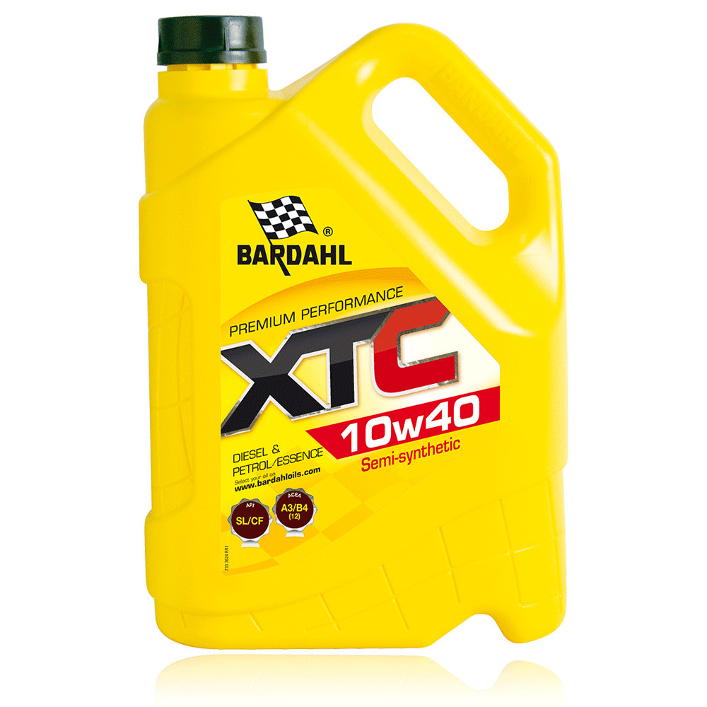 Huile 10w40 semi synthèse Bardahl A3 B4 pour moteur essence et diesel 5L