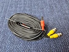 CCTV Cable Security Camera BNC Extension Wire DC Power Video 
