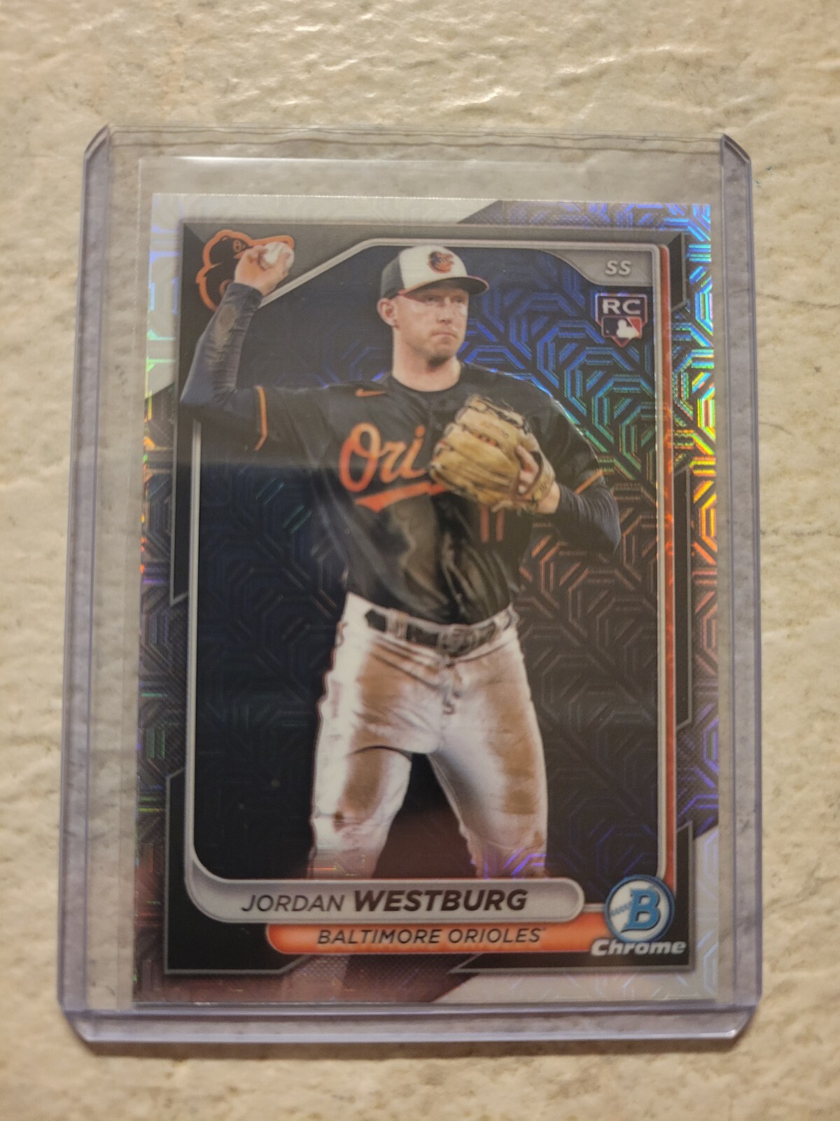 2024 Bowman Chrome Mega Mojo Refractor #17 Jordan Westburg RC