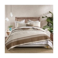 DDUOXIN Farmhouse 100 Cotton King Quilt - Soft King Size Quilt with 2 Pillow...