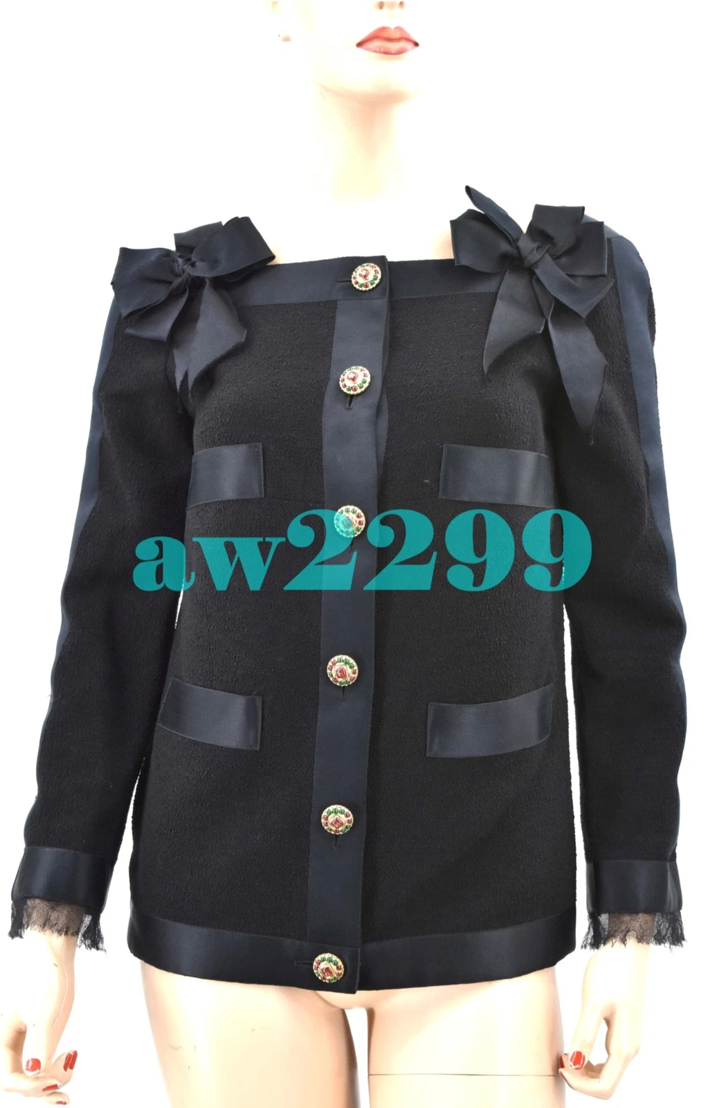 GIACCA BLAZER CHANEL 10C NEW CRUISE 2010 RUNWAY GRIPOIX CC LOGO CHANEL 10C NEW