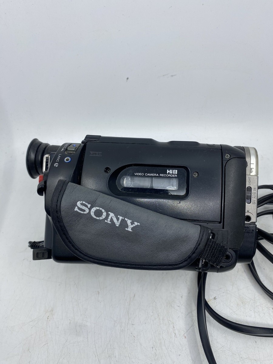 Used Sony Handycam CCD-TRV43 8mm Hi8 Analog NTSC Handheld