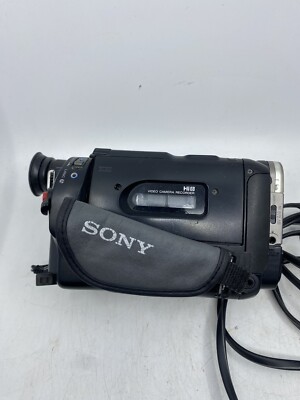 Used Sony Handycam CCD-TRV43 8mm Hi8 Analog NTSC Handheld