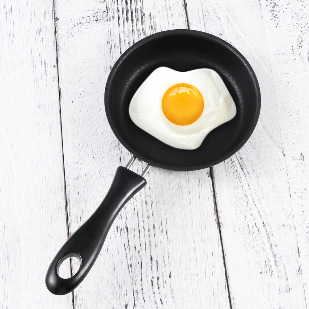 Poached Egg Pan Gas Griddle Non Stick Fry Flat Skillet Pans eBay