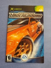 Need for Speed: Underground Microsoft Xbox Manual Only