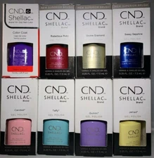 CND Shellac Gel Polish .25 oz - MULTIPLE COLORS