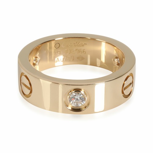 Cartier LOVE Diamond Ring in 18k Yellow 