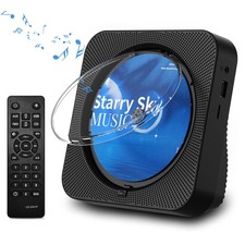 CD Player Portable Bluetooth 5.1 Desktop CD Player with HiFi Sound Speakers,Remo