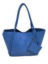 PARFOIS Borsa shopper Donna Borsa blu stile casual