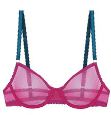 NEW Dora Larsen EILISH Underwire BRA CRANBERRY TEAL Womens CHOOSE SIZE