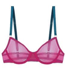 NEW Dora Larsen EILISH Underwire BRA CRANBERRY TEAL Womens CHOOSE SIZE