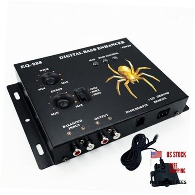 Car Audio Digital bass Controller - Restoration Processor - Amplifier & Sound
