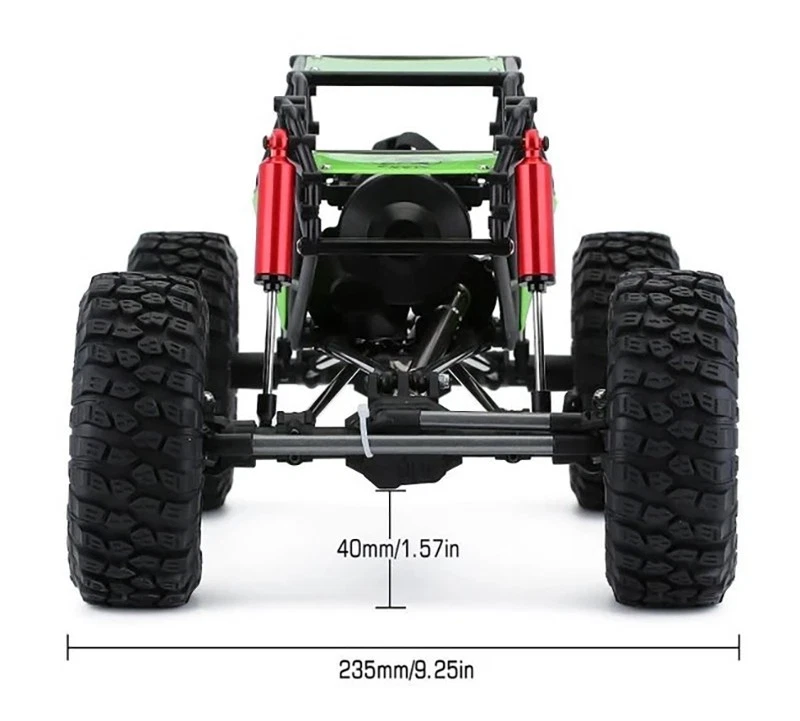 1/10 Scale RC Rock Bouncer Chassis Kit w/ Tires & Wheels (No Electronics) - Image 2 of 4