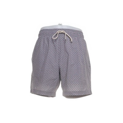 Faherty Brand, Badeshorts, Größe: L, Grau/Weiß/Rot #pbL