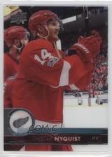 2017-18 Upper Deck Clear Cut Gustav Nyquist #66 0c3