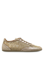 JIMMY CHOO Sunny Sneakers Gold Mix New  Authentic