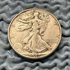 1947-D Walking Liberty Half Dollar 50C  6.59g