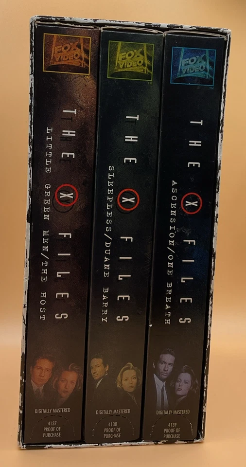 The X-Files Boxed Set - Vol. 3 VHS 1997 3-Tape Set **Buy 2 Get 1 Free** - Image 2 of 4