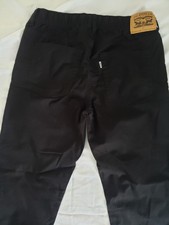 LEVIS Junior Black Drawstring Elastic Waist Joggers XL 29 Waist Cotton 5 Pockets