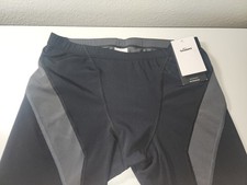 Nike Hydrastrong Jammer Black Gray Men's Swim Bottom Sz 36 Drawstring