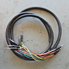10 FT - 4 To 8-Channel Audio Snake   1/4  RCA to RCA / 5